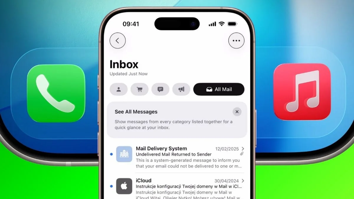 Poczta w iOS 26 pogrupuje twoje wiadomości. Od razu powiem ci, jak to wyłączyć