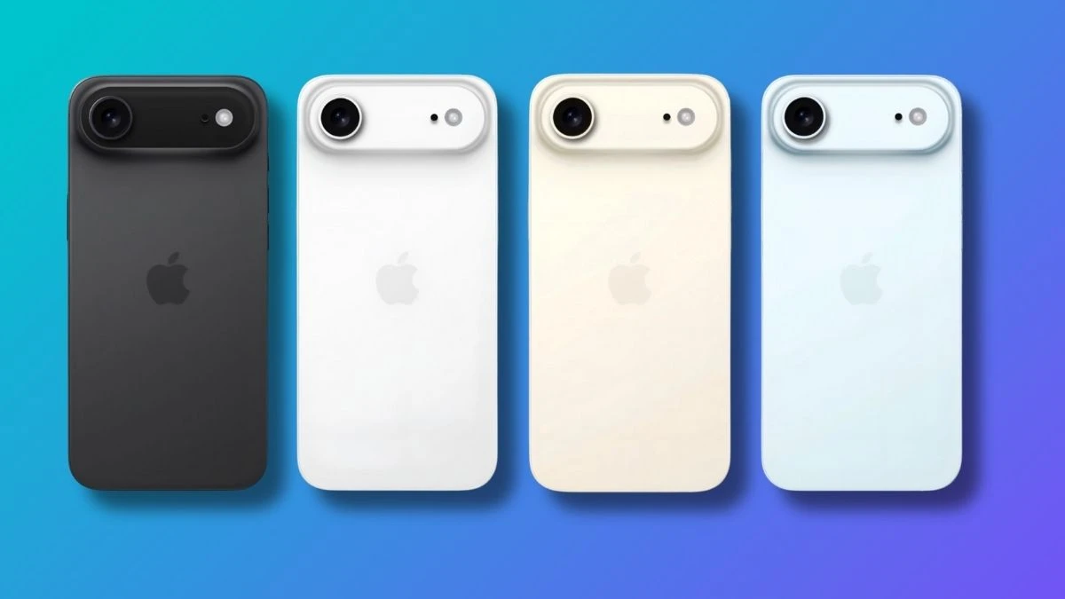 iPhone 17 Air w nowym kolorze. Apple stawia na błękit
