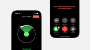 iPhone funkcja satelitarna SOS