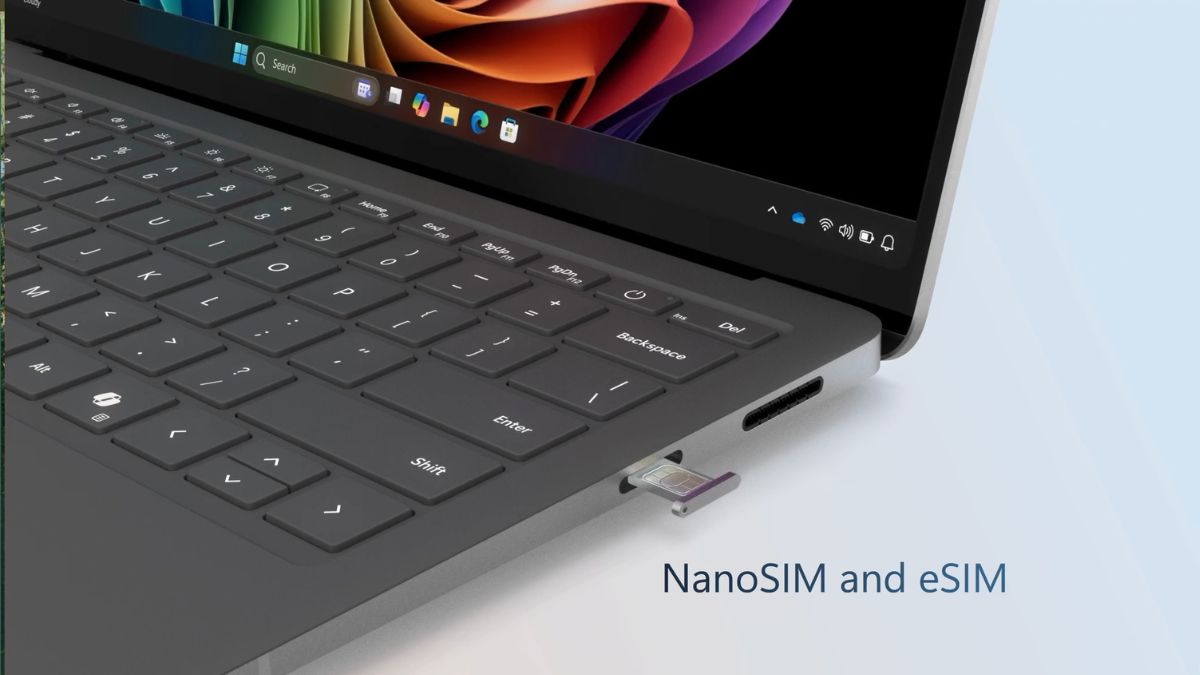 Laptop z kartą SIM