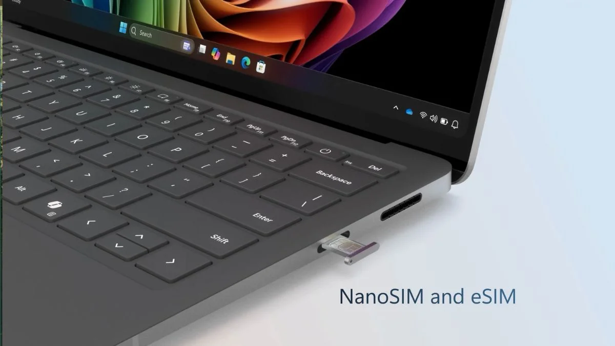 Laptop z kartą SIM