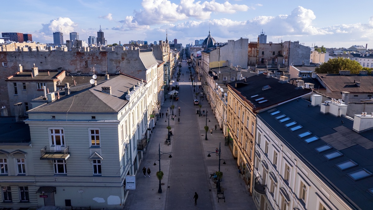 ulice w polskich miastach