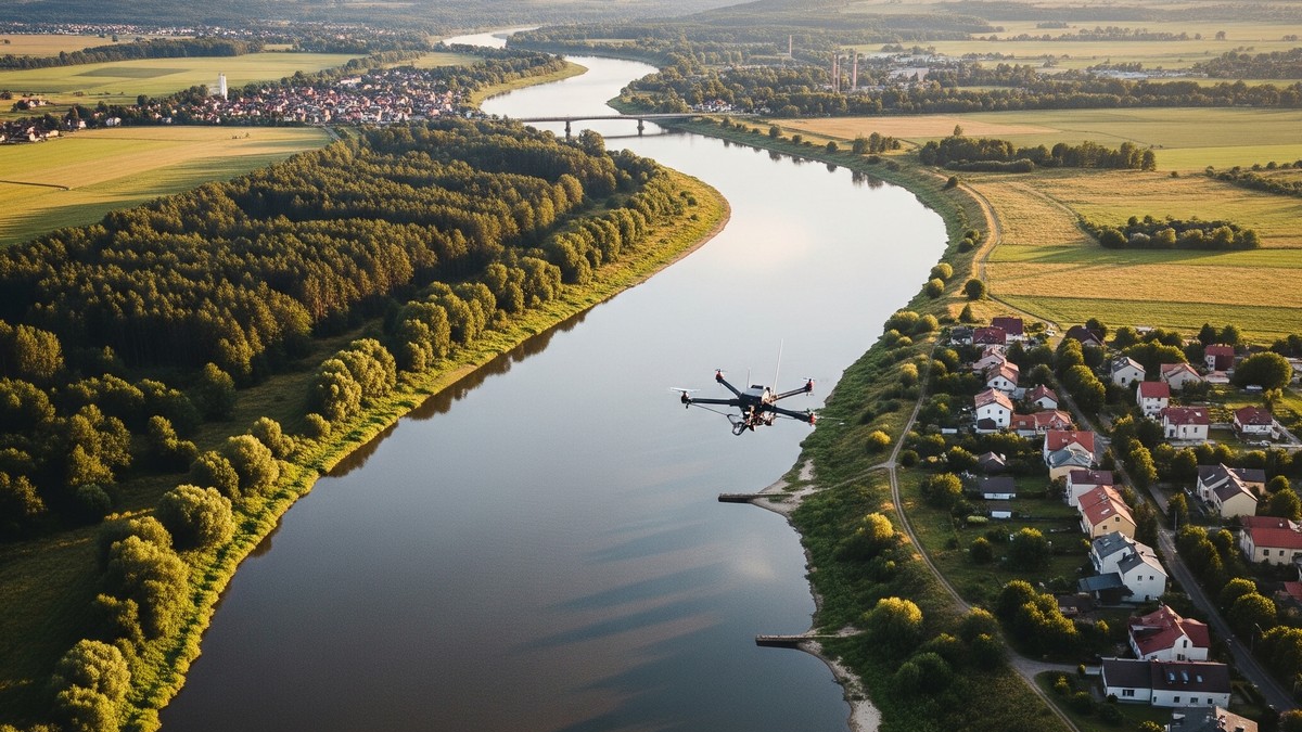 Zakaz lotów dronami nad granicą. Internet wyjaśnił Stanowskiego