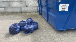 Pojechałem do PSZOK wyrzucić odzież. Następnym razem pojadę do lasu