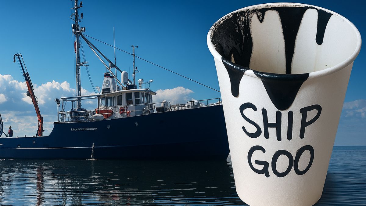 Tajemnicze ship goo z Wielkich Jezior