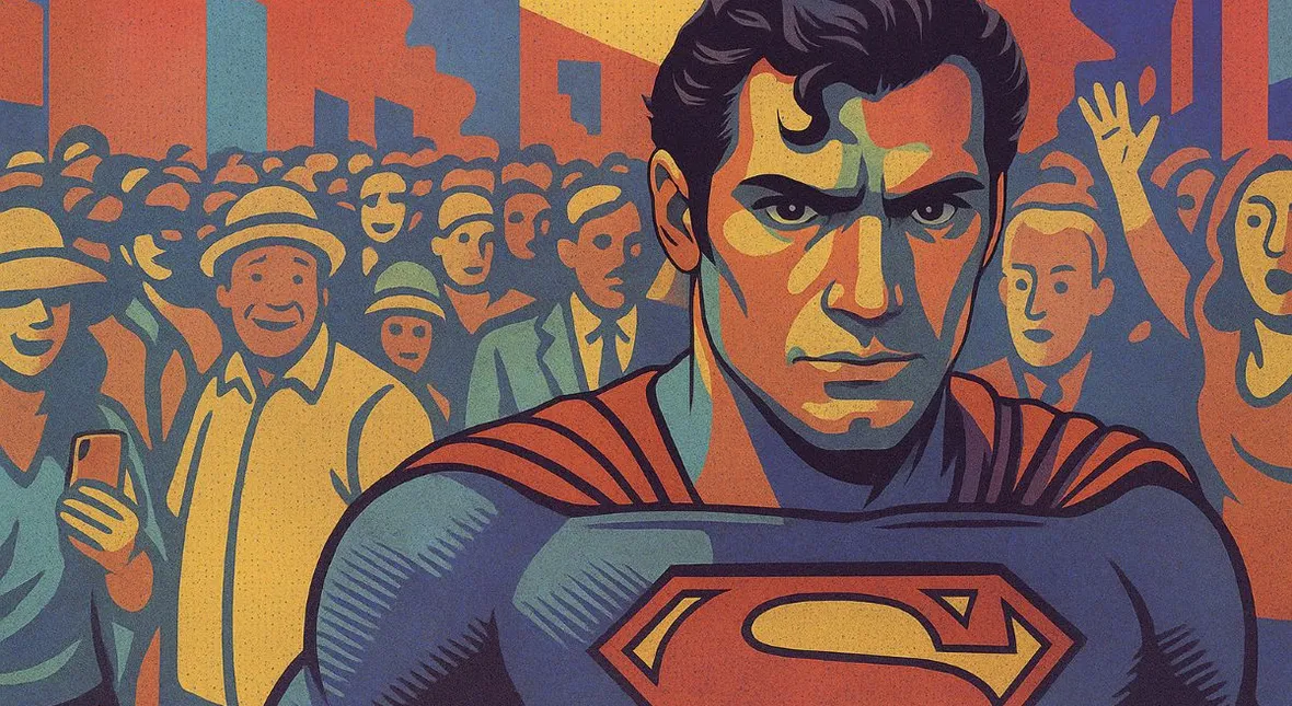 Superman z problemami pierwszego świata (i pieskiem)