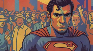 Superman z problemami pierwszego świata (i pieskiem)