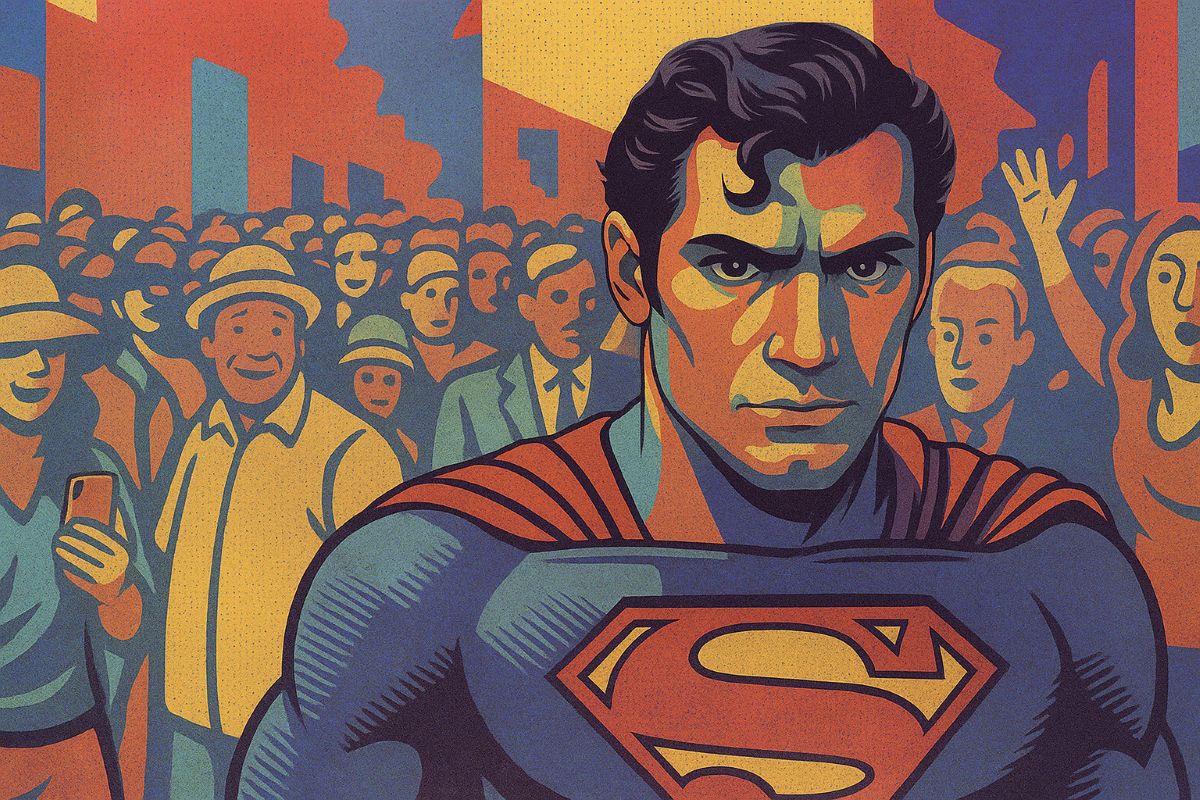 Superman z problemami pierwszego świata (i pieskiem)