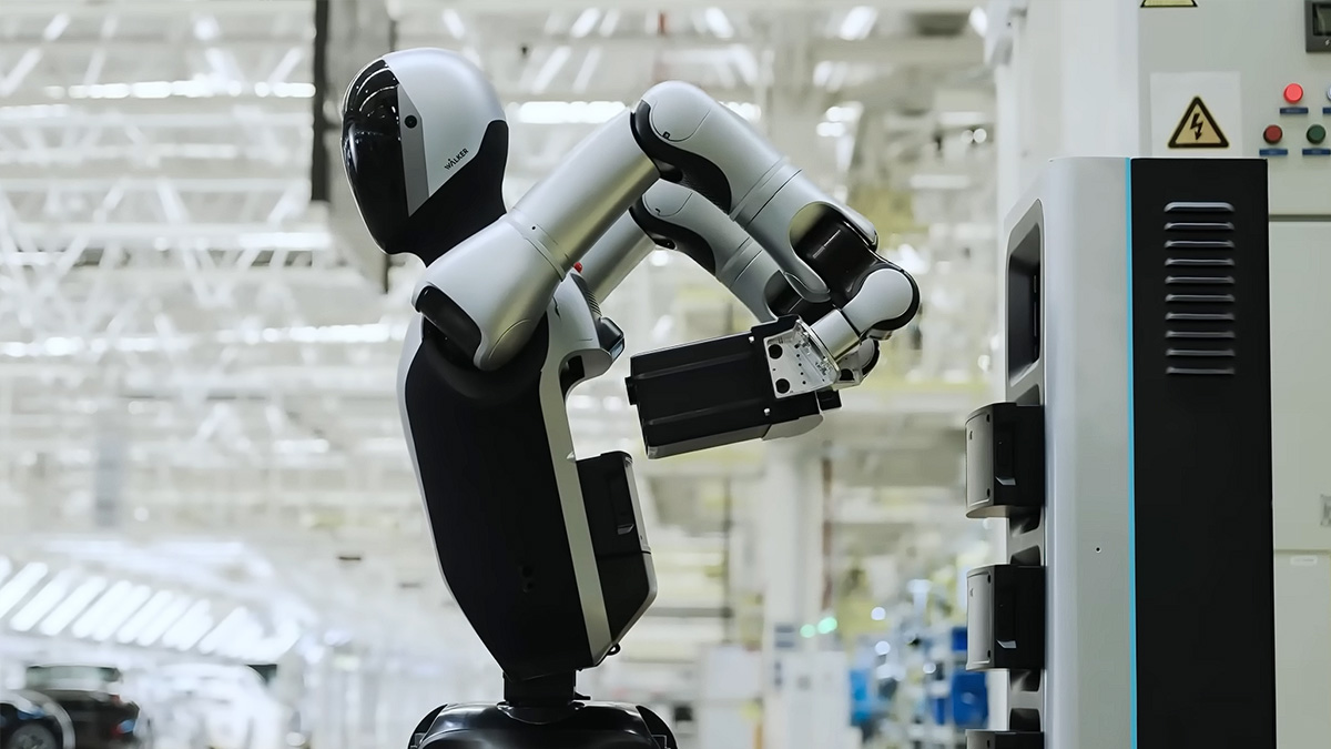 Nie będziemy potrzebni robotom. Ta maszyna sama się serwisuje