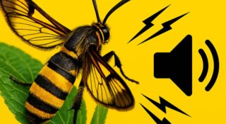 Motyl czy osa? Przeziernik osowiec oszukuje nie tylko wyglądem, ale i dźwiękiem