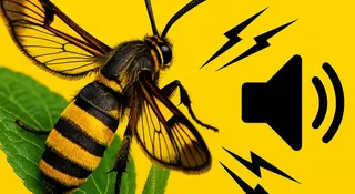 Motyl czy osa? Przeziernik osowiec oszukuje nie tylko wyglądem, ale i dźwiękiem