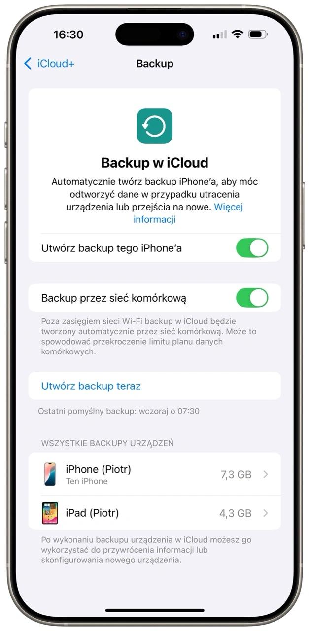 apple backup icloud iphone ipad