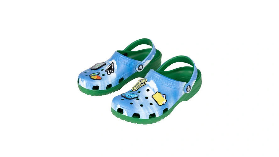Crocsy Windows XP / Microsoft, Crocs (przez TechRadar)