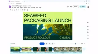 AI w narzędziu Vids pomoże stworzyć prosty film