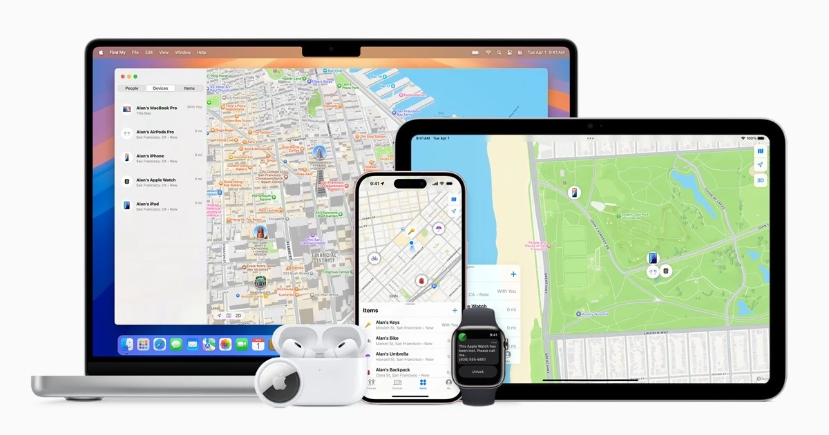 iphone kontra android znajdz find my