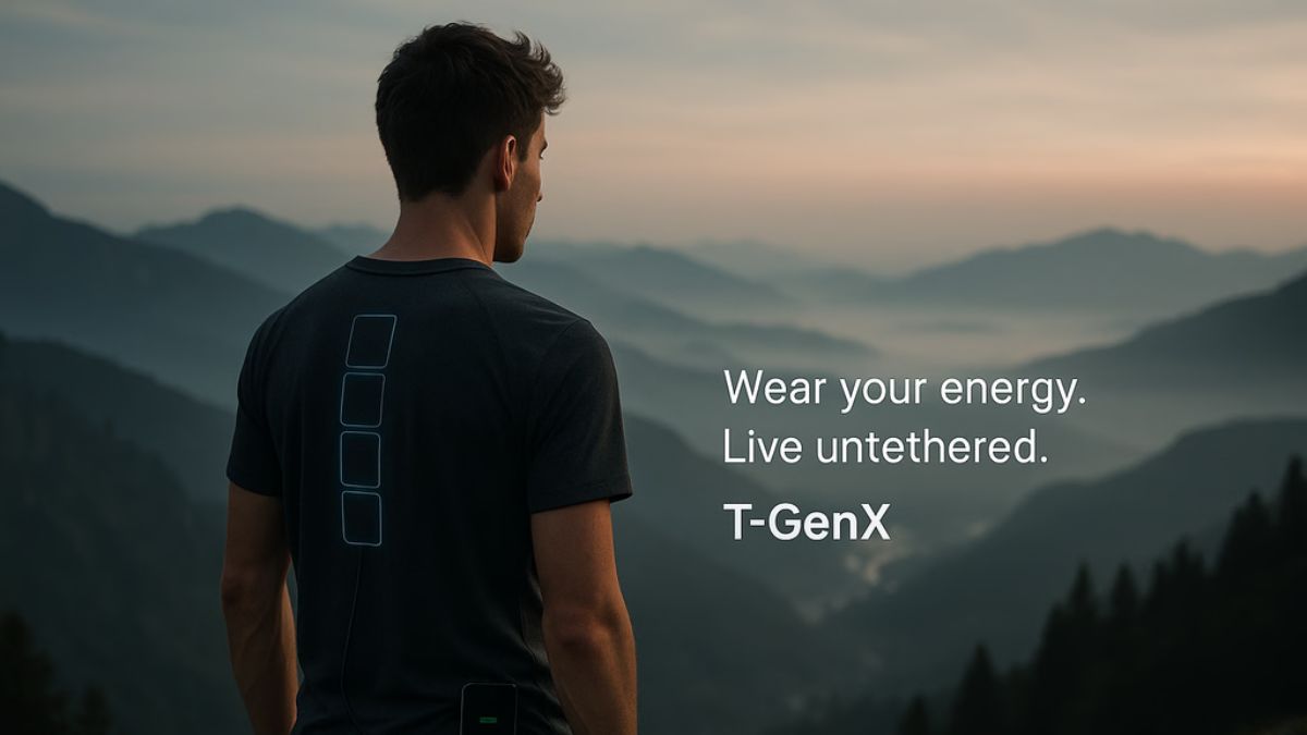 Koszulką naładujesz zegarek i słuchawki. Polacy wpadli na genialny pomysł