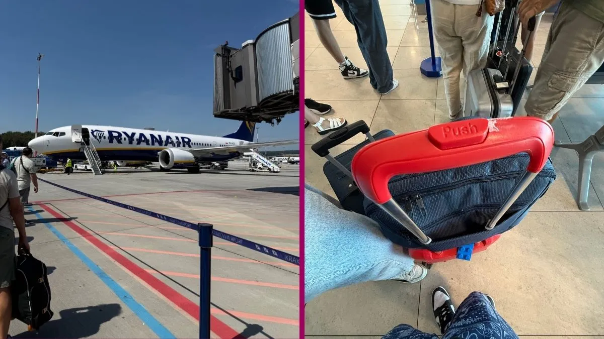Leciałem Ryanairem i ostrzegam. Obsługa wpadła w szał mierzenia bagażu