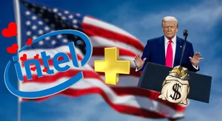 Intel w kryzysie dostaje 8,9 mld od USA. Trump ratuje giganta chipów