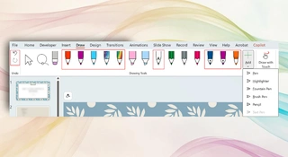 Word Excel PowerPoint pióra rysowanie