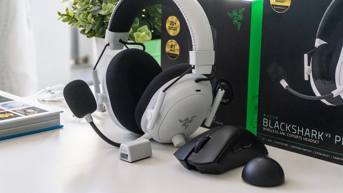  DeathAdder V4 Pro i BlackShark V3 Pro to duet na lata, jeśli grasz i pracujesz tym samym sprzętem