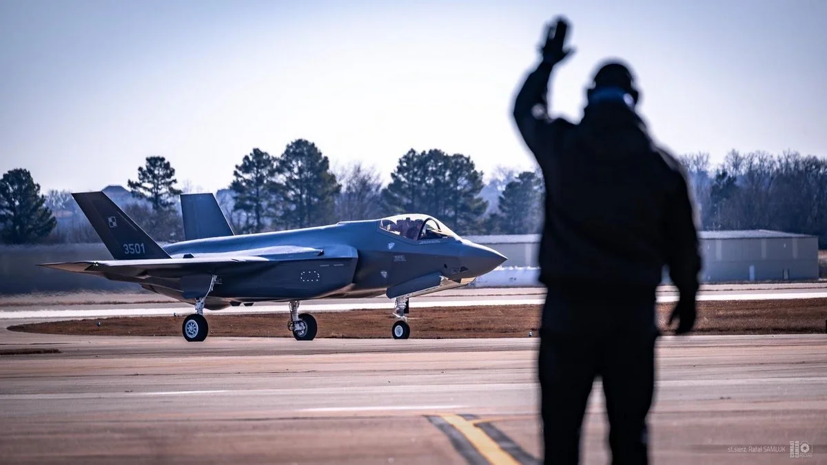 Historyczny moment. Pierwszy polski pilot zakończył kurs instruktorski na F-35