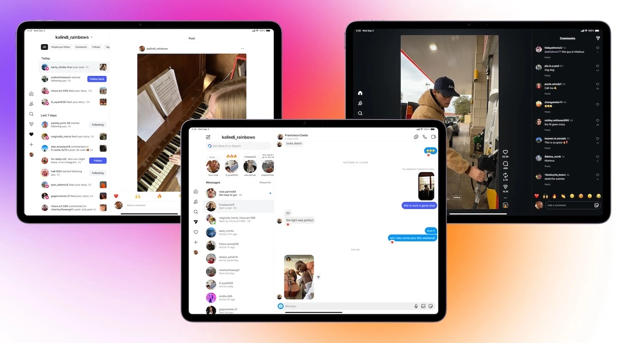 Instagram trafił na iPada