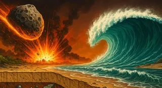 Gigantyczna fala z kosmosu. Naukowcy odkrywają ślady prehistorycznego tsunami