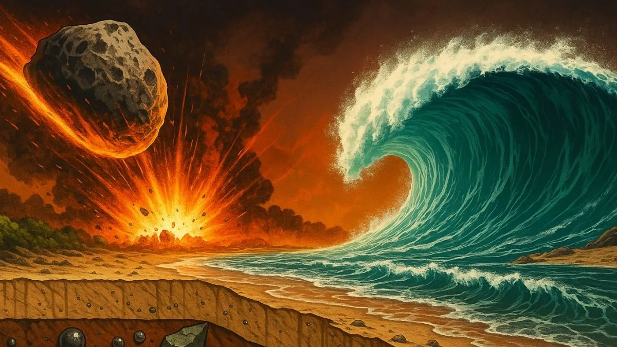 Gigantyczna fala z kosmosu. Naukowcy odkrywają ślady prehistorycznego tsunami