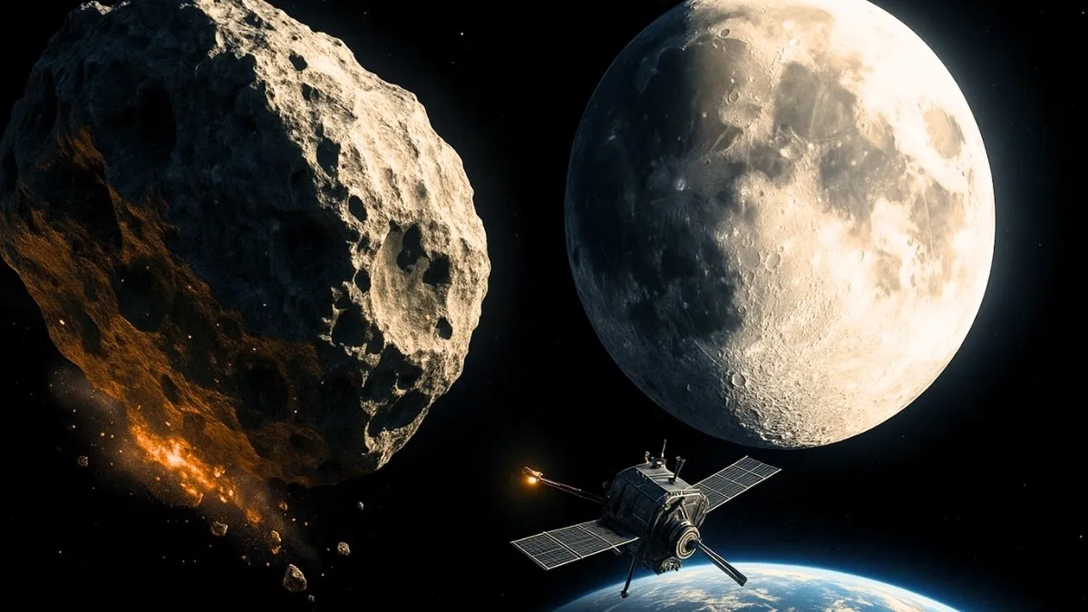 Asteroida 2024 YR4 może uderzyć w Księżyc