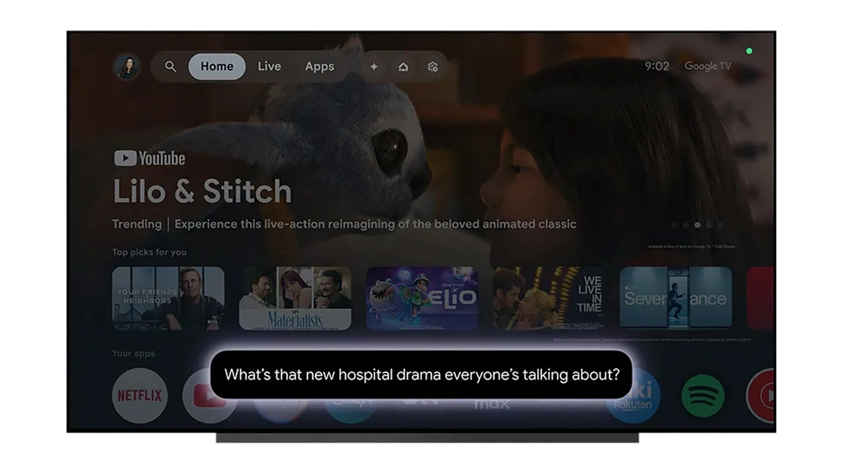 Gemini Google TV