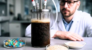 Grzyb, który zamienia plastik w jedzenie