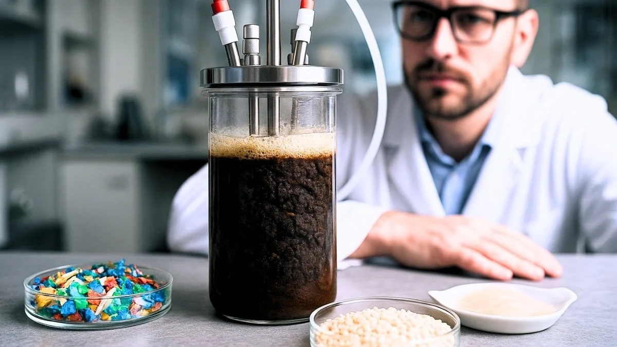 Grzyb, który zamienia plastik w jedzenie
