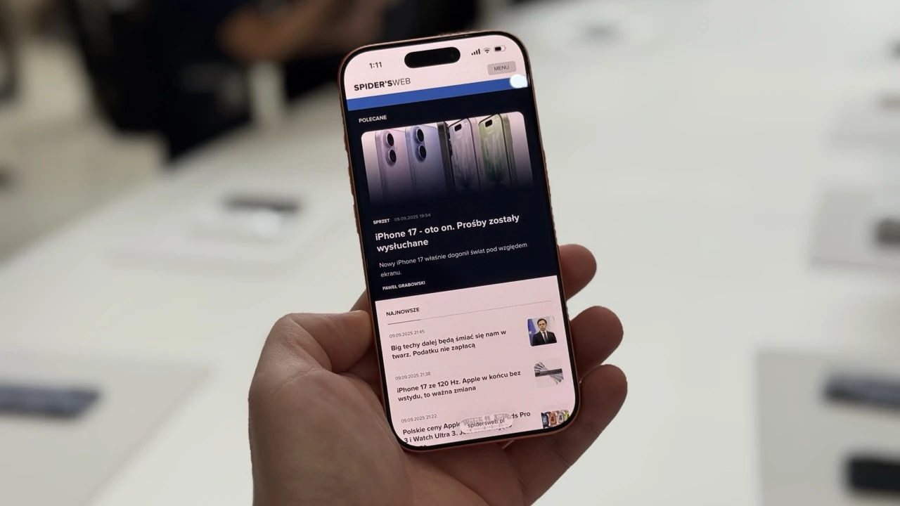 Apple upadł na głowę z polskimi cenami wymiany ekranu iPhone'a 17