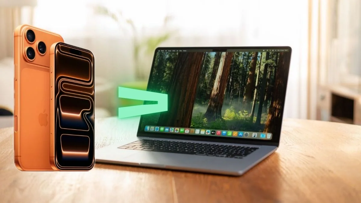 iPhone lepszy niż macbook