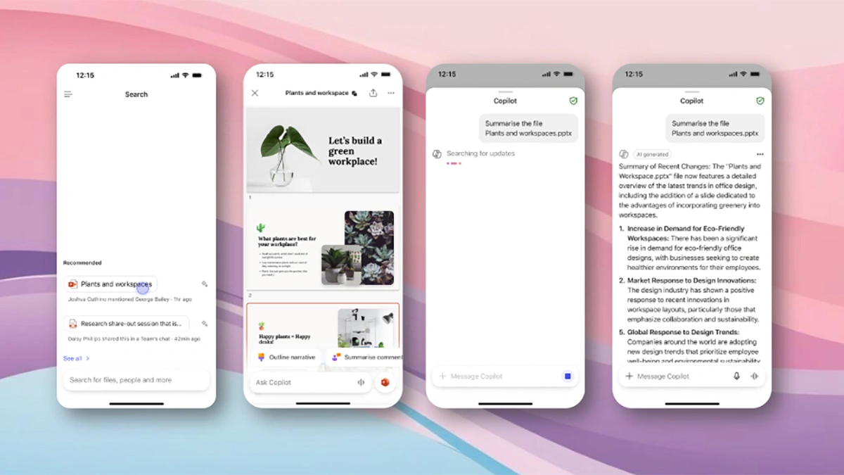 Microsoft 365 iPhone Android