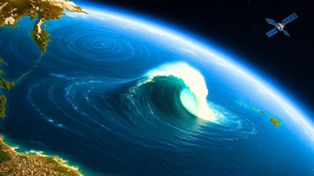 NASA zobaczyła tsunami, zanim uderzyło w ląd