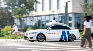 Uber Momenta robotaksówki Monachium