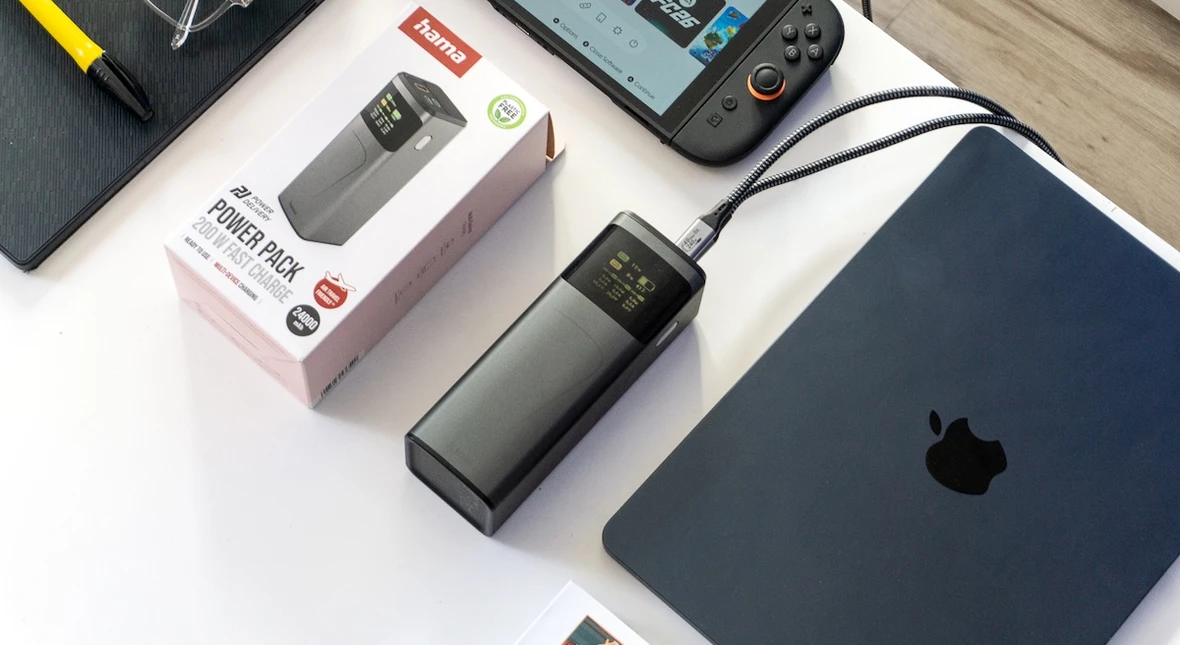 Test Hama High Power 200W. W tej cenie nie ma lepszego powerbanka do laptopa i konsoli