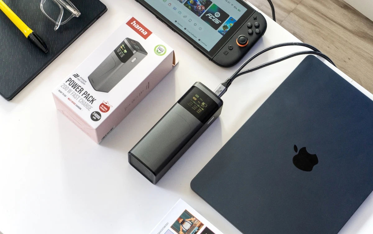 Test Hama High Power 200W. W tej cenie nie ma lepszego powerbanka do laptopa i konsoli