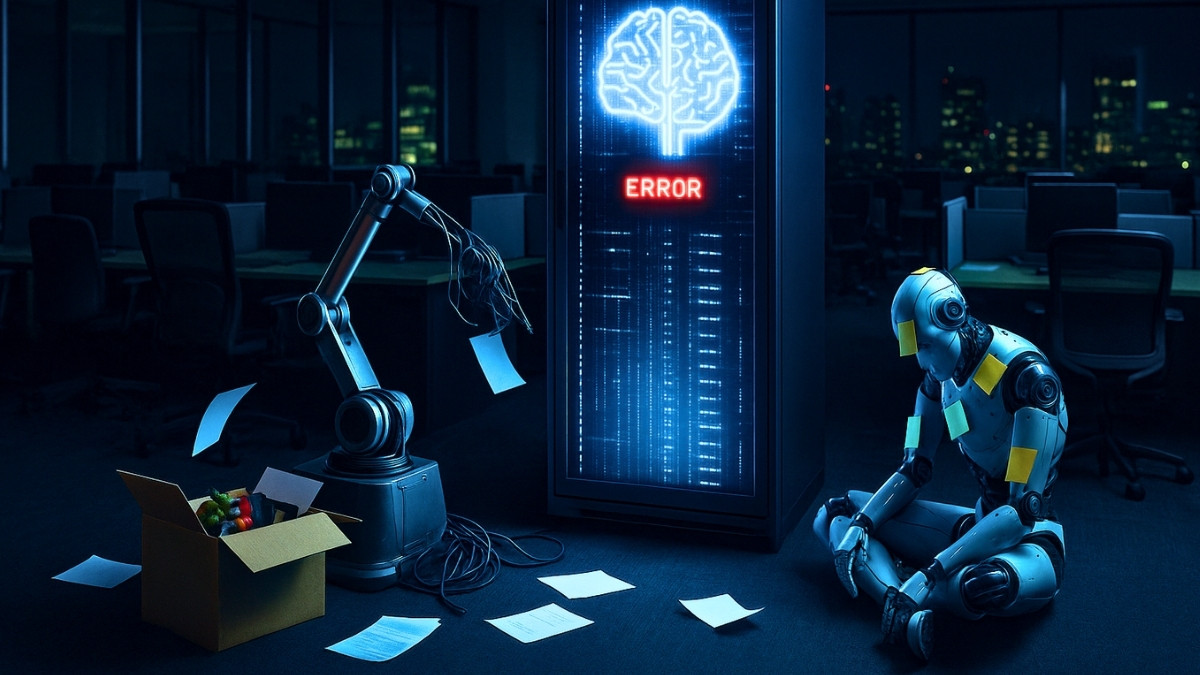 Boty miały przejąć biura. Wykonały 3 proc. roboty