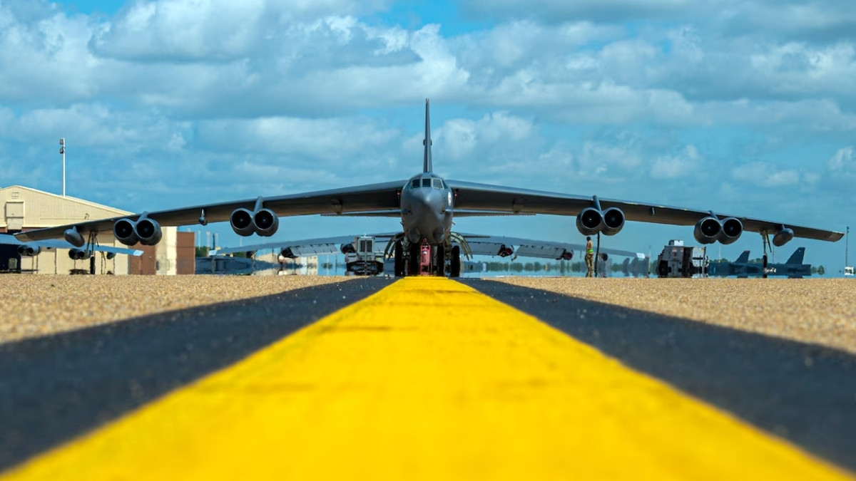 Nuklearny B-52H nad Karaibami. Potężna demonstracja sił powietrznych USA