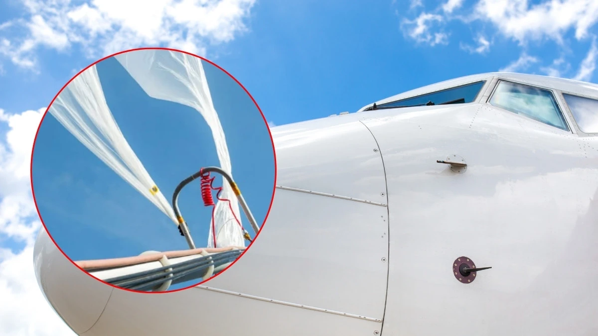 To nie ptak, to nie dron. Balon roztrzaskał szybę w Boeingu
