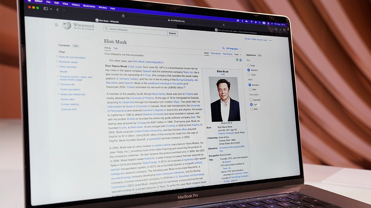 Elon Musk ogłasza tworzenie konkurencji dla Wikipedii - Grokipedii