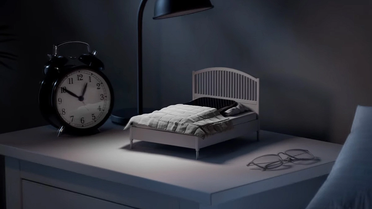 Ikea łóżko dla smartfona