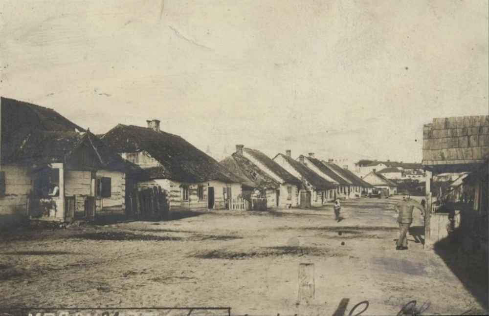 Jedna z ulic w miejscowości Krasnystaw fot. muzeumkrasnystaw.pl 