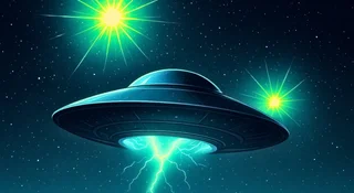 Tajemnicze błyski sprzed ery satelitów. UFO?