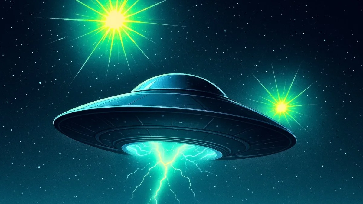 Tajemnicze błyski sprzed ery satelitów. UFO?