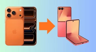 iPhone składany w kształcie puderniczki