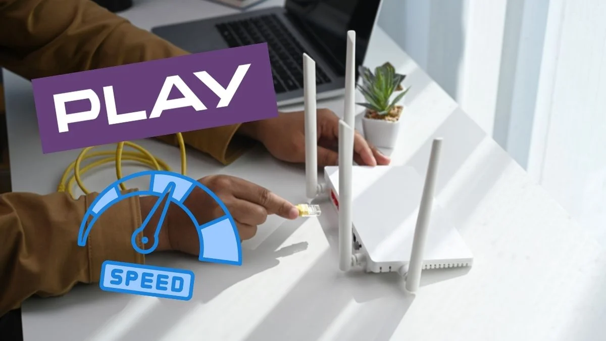 Światłowód Play szybszy promo