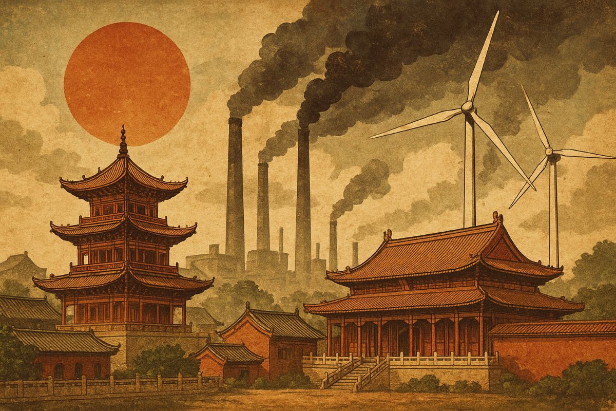 Budują najwięcej wiatraków, ale też najbardziej szkodzą klimatowi. Co kombinują Chińczycy?